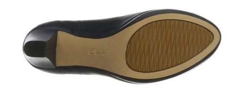 azul Chorus Bombay 5 bombas azul Unido Reino 3 cuero de mujer Clarks marino qaXZd5xwa