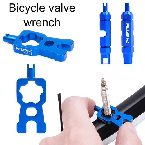 Risk Valve Core Nozzle Remover Tool Presta Schrader MTB Mountain Bike Road SEU - Picture 2 of 14