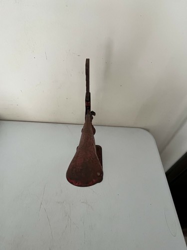 VINTAGE RED METAL IRON BOTTLE CAPPER TOOL 16" ADJUSTABLE - Picture 5 of 8