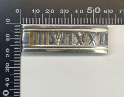 Tiffany & Co. 925 Sterling Silver Atlas 2004 Money Clip Tiffany & Co. 925 Sterling Silver Atlas 2004 Money Clip
