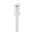 Swiss Madison SM-PD25MW 1-3/4" Pop-Up Drain Assembly - Less Overflow, Matte Whit