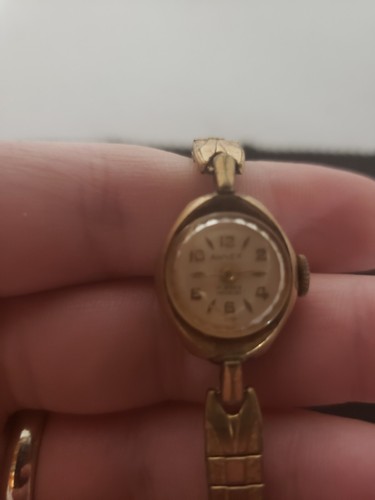 vintage arnex wrist watch 17 Jewels 10k Rgp Bezel parts or repair  - Picture 2 of 7