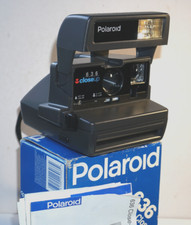 verlässliche Polaroid 600 Sofortbildkamera MIT GARANTIE 636 Closeup mit Box