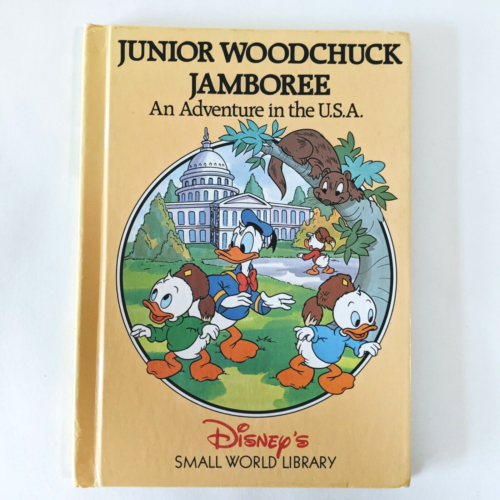 1990s Book Disney Small World Library Junior Woodchuck Jamboree - Afbeelding 1 van 9