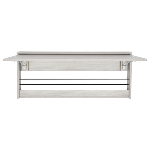 Folding Table Wall Mounted Folding Table Fold Down Wall Desk 38.2*13 in Panel - Picture 8 of 15