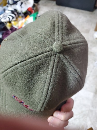 ULTRA RARE NICE VINTAGE 90'S ABERCROMBIE AND FITCH WOOL ADJUSTIBLE HAT USA MADE - Picture 8 of 8