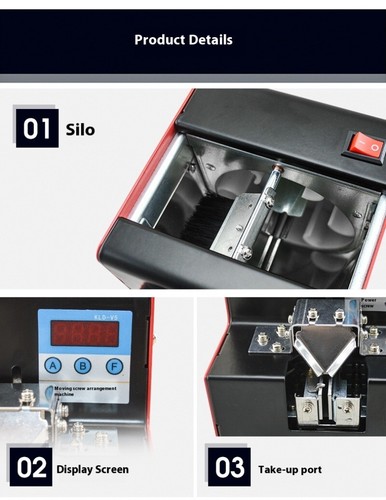 M1-M5 Dispositrice Viti Binario Regolabile Alimentazione Automatica KLD-V5 - Foto 8 di 17