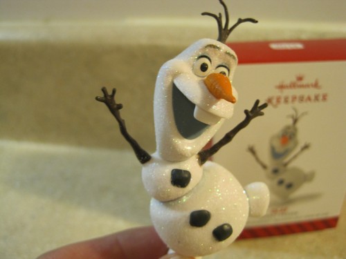 MIB Hallmark Keepsake Ornament 2014 DISNEY FROZEN OLAF THE SNOWMAN  - Picture 6 of 6