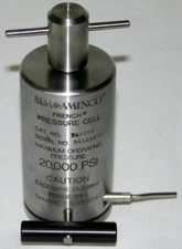 SLM AMINCO THERMO ELECTRON FRENCH PRESSURE MINI CELL, MODEL FA-003, 20,000 PSI