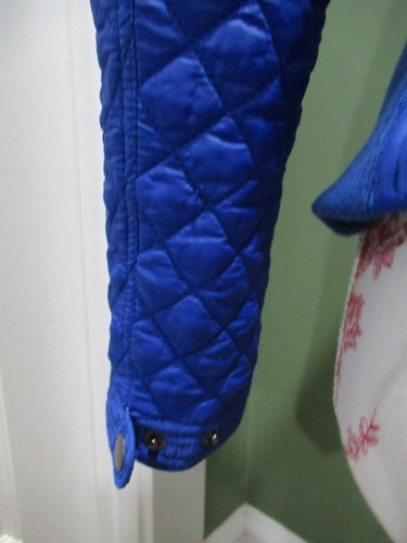 Love Token Women Blue Jacket Size S, Quilted, Zipper&Snap Closure - Picture 8 of 11