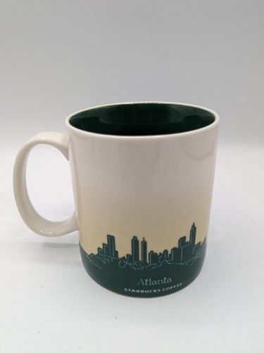 Taza de té café coleccionista Starbucks Global Icon City Atlanta 2011 16 oz - Imagen 2 de 3