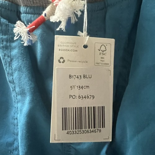 Mini Boden Shark Zip Techno Pants NWT - Picture 7 of 8