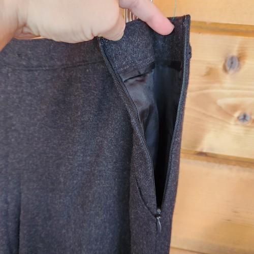 Carlisle abito tweed pantaloni lana angora pantaloni pantaloni foderati vintage tg 10 x 30" - Foto 7 di 10