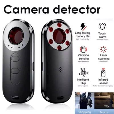 LIGHT_MARKET Mini Anti-spy Hidden Camera Detector High sensitivity Finder Signal Hotel Room