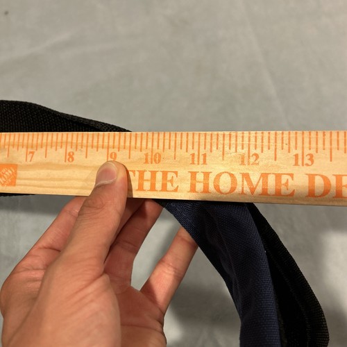 VTG 70s 80s Eddie Bauer Thick Duffle Bag Large 24x13x11 Canvas Auto Mechanic Bag - Picture 13 of 13