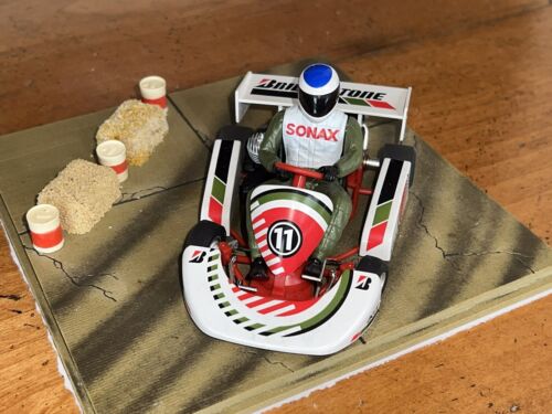 NINCO 50286 SUPER KART F1 BRIDGESTONE #11 1/18 SCALE OK ON MOST 1/32 & 1/24 TRAX - Picture 2 of 9