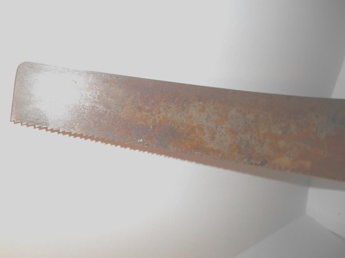 Vintage WARRANTED SUPERIOR Hand Saw 26 in. - Picture 6 of 12