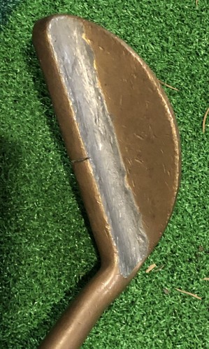 Vintage SLAZENGER "The Clipper" Bronze Putter 35" RH- Very Rare! - Picture 3 of 8