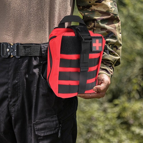 Tactical Emergency Survival Kit Outdoor Sports Tactical Hiking Camping SOS ToFV - Picture 5 of 20