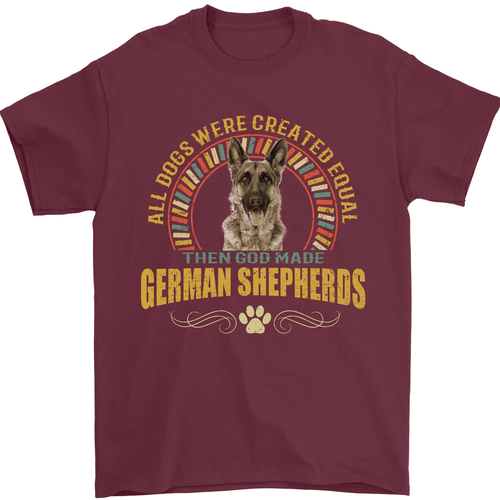 A German Shepherd Dog Mens T-Shirt 100% Cotton - Picture 25 of 104