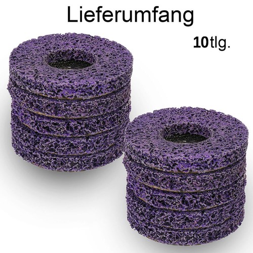 10x CSD disc CBS coarse cleaning disc 115/125mm angle grinder for Rostio - Picture 18 of 24