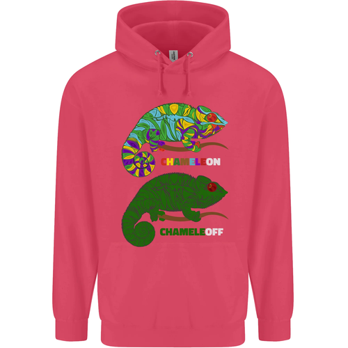 Chameleon Chameleoff Funny Off On Childrens Kids Hoodie - Picture 33 of 64