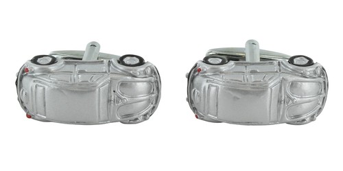 Michelsons of London Multi Silver Car Cufflinks - Picture 2 of 3