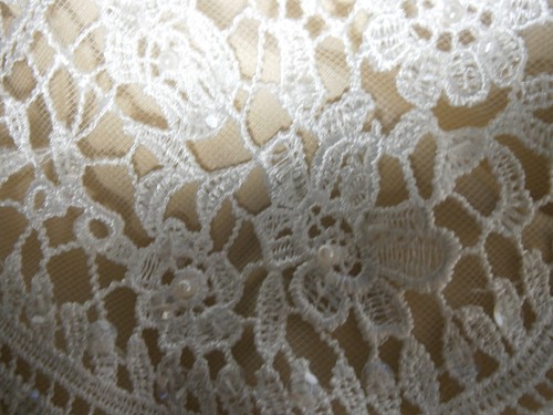Wtoo Arliss 12118B Wedding Dress 12 Ivory Nude Illusion Cybele Lace Fit & Flare - Picture 8 of 13