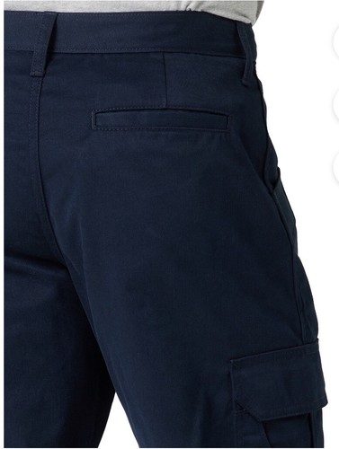 NWT Men's Wrangler Workwear BLUE Cargo 7 Pocket Pants Relaxed Fit Size 42x30 - Bild 3 von 8