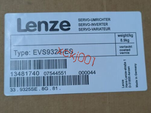 EVS9325-ES NEU LENZE EVS9325ES SERVOWECHSELRICHTER - Bild 1 von 3