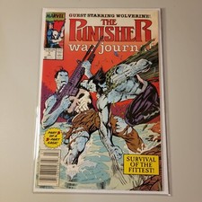 PUNISHER WAR JOURNAL #7 1989 JIM LEE COVER