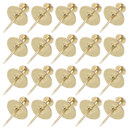 20 Pcs Masonry Tacks for Hanging Pictures Decorative Push Pins Wall - Picture 11 of 12