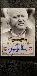 2012-Panini-Cooperstown-Signatures-500-FFA-JON-Jon-Miller-Auto-Baseball-Card-SF