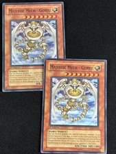 YUGIOH MAJESTIC MECH GORYU EOJ-EN016 1ST SUPER X2 LP