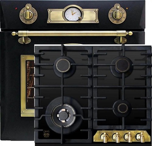 Kaiser Gas Herd Set EH 6355Em + KCG 6335 Em Elektro Backofen + Gas Kochfeld 60cm - Bild 1 von 12