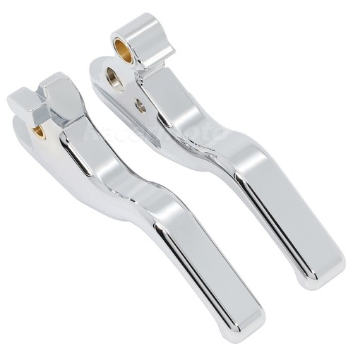 5.9" Hand Brake Clutch Lever For Harley Softail FXBR FXBB FXFB FXLRST 2015-2022 - Foto 35 di 35