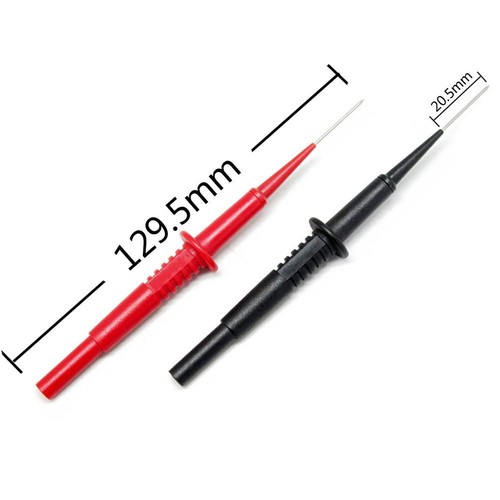 AideTek Test Clip Insulation Piercing Needle Tipped tip Meter probes TP50SETplus - Picture 3 of 7