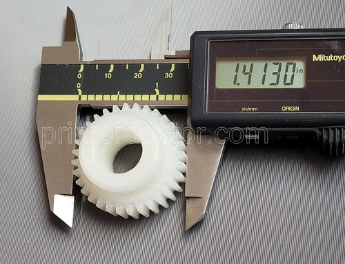 Atlas 618 Craftsman 101 6" Drehmaschine 32 Zähne Spindel A3221 Zahnrad Nylon 0,55" Bohrung - Bild 1 von 3