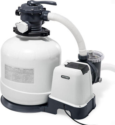 #ad Above Pump Intex Pool Sand Timer GPH Automatic Filter with 3000 Ground 26651EG