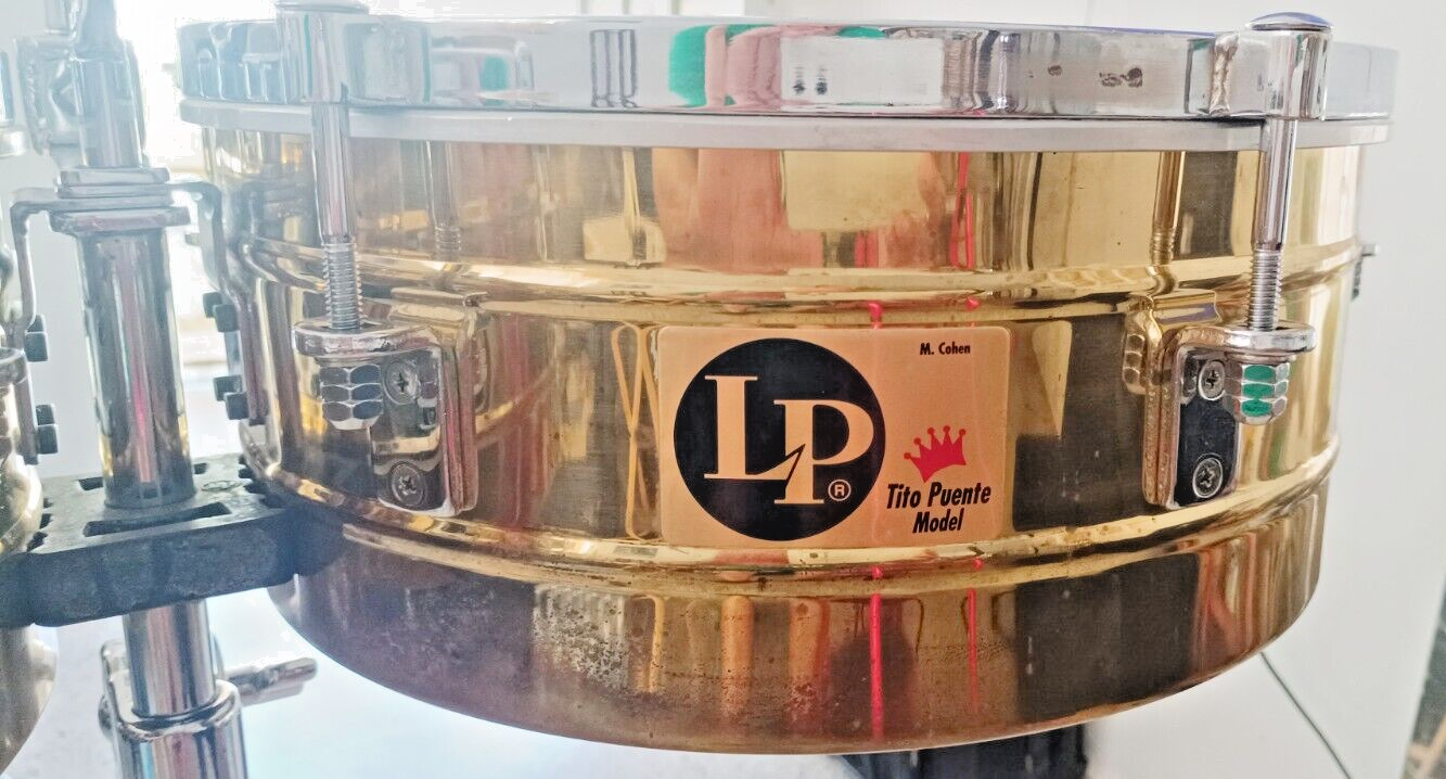 LP LP257BX TITO PUENTE 14" x 15" BRASS TIMBALES LOCAL PICKUP ONLY eBay