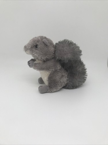 Aurora World Nutty Plush 7in Squirrel Flopsie Stuffed Grey Squirrel Animal….P3 - Picture 7 of 19