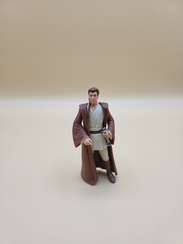 Star Wars Young Obi-Wan Kenobi Action Figure 1998 Hasbro Episode I 3.75" - Picture 1 of 14