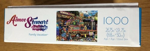 Buffalo 1000 Piece Jigsaw Puzzle - Aimee Stewart - Family Vacation - COMPLETE - Picture 8 of 10