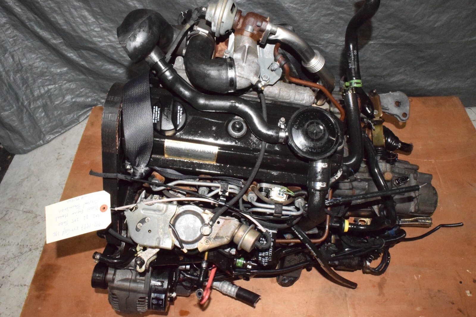 19921997 VW Golf 1.9L Turbo Diesel AAZ DI 1H5 Engine Manual 5Speed