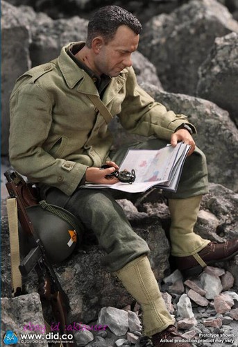 Did A80145 1/6 WWII US 2nd Ranger Battalion Series3 Captain Miller Action Figure - Bild 3 von 13