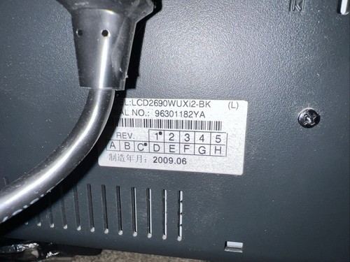 NEC MultiSync LCD2490WUXi 24.1" Monitor with SpectraView & SpectraSensor - Picture 6 of 12