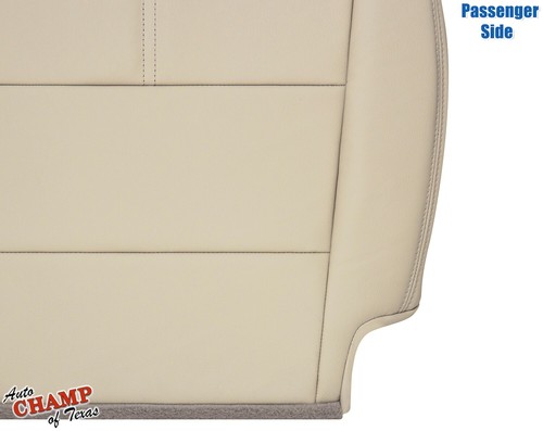 2010-2015 Honda Accord Crosstour -Passenger Side Bottom Leather Seat Cover Tan - Picture 12 of 19