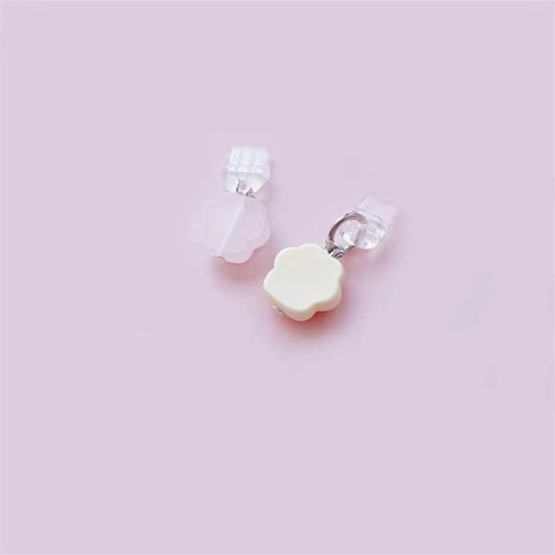 White Transparent Cat Claw Phone Dust Plug for iPhone/Android/Type C - Zdjęcie 7 z 9
