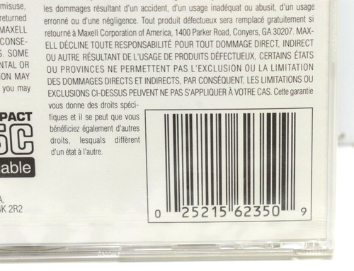 Lot 4 Maxell CD-R74 Recordable Discs 650 Megabyte 74 min. Jewel Case New Sealed - Picture 5 of 6