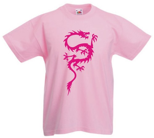Chinese Dragon asian martial arts kung fu Childrens Kids t-shirt 1-13 years - Picture 7 of 9